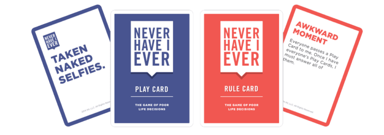 Never Have I Ever Card Game